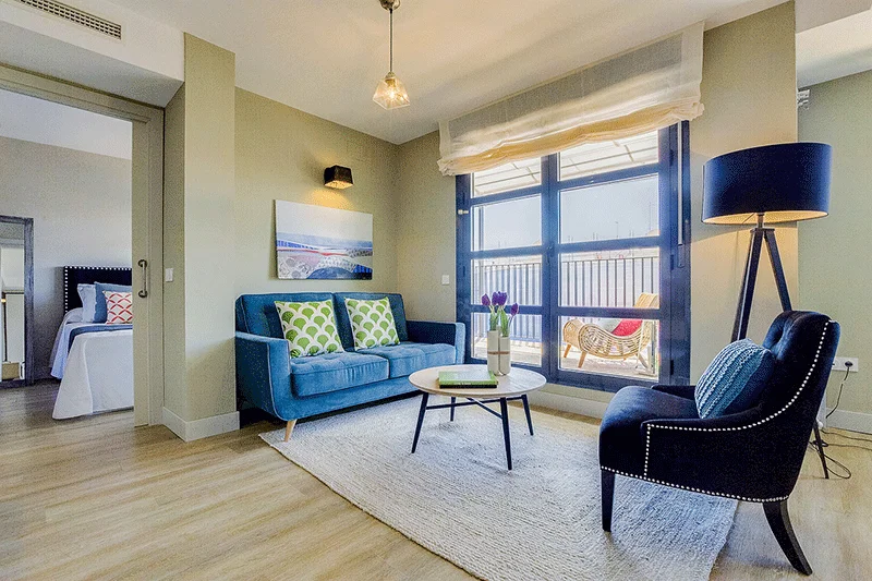 Estos apartamentos ofrecen todas las comodidades (y más) que todos tenemos en nuestra casa.