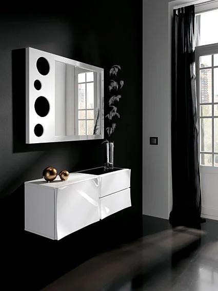 Consola y Espejo Iris Conjunto
