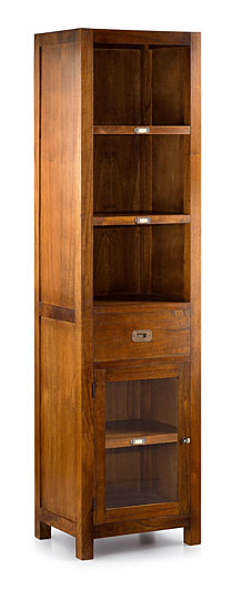 Librería 1 puerta 1 cajón 3 estantes