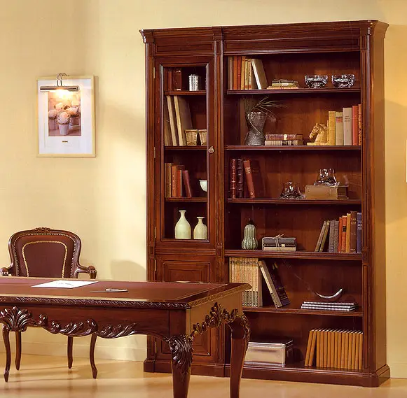 Librería con Vitrina