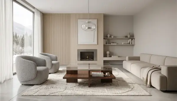 Mesa de centro con tapa de cristal New Jersey