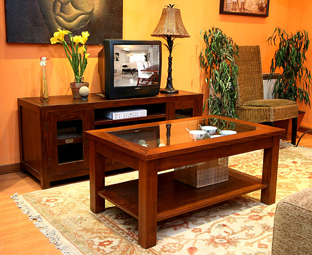 Mesa de Centro Abatible