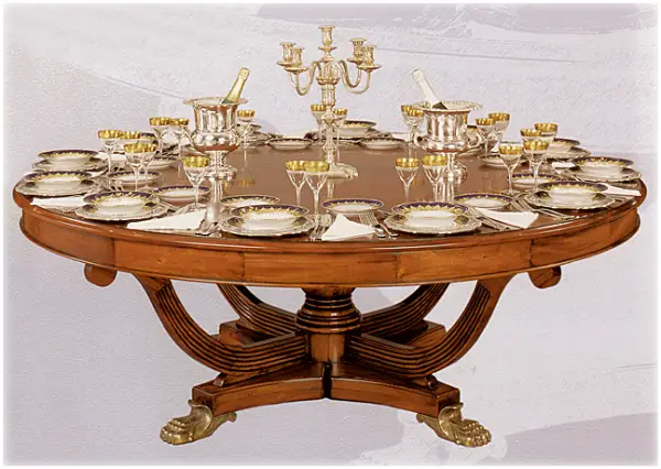 Mesa Comedor Regencia Circular 220
