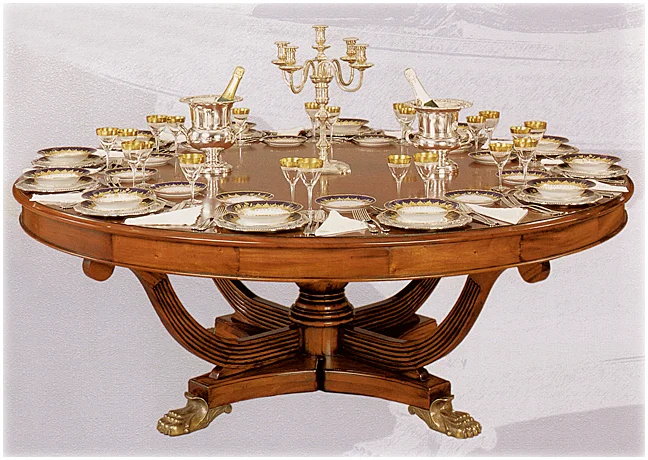 Mesa Comedor Regencia Circular 220