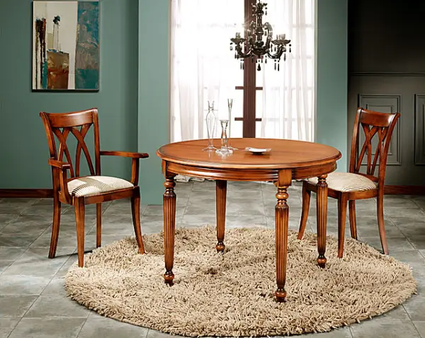 Mesa Comedor Victoriana Redonda