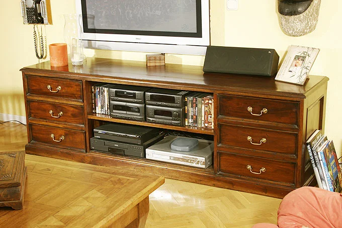 Mueble Tv 6 Cajones