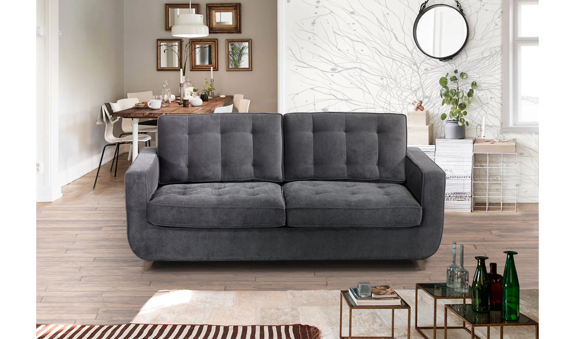 Sofá cama retro Sterling Cooper