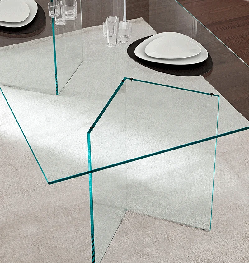 Mesa de comedor extensible retro Fley