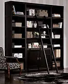Librería Biblioteca Grande Negro