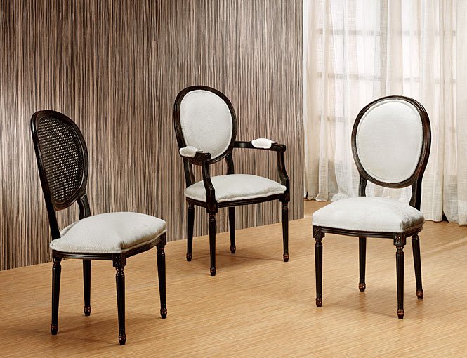 Silla y Sillón Luis XVI