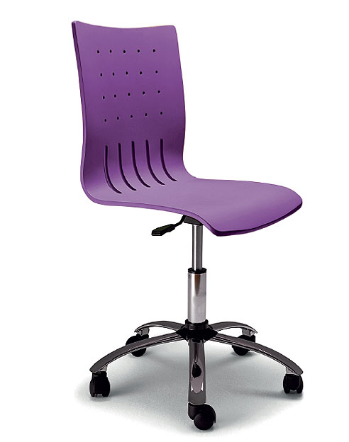 Sillón giratorio purple