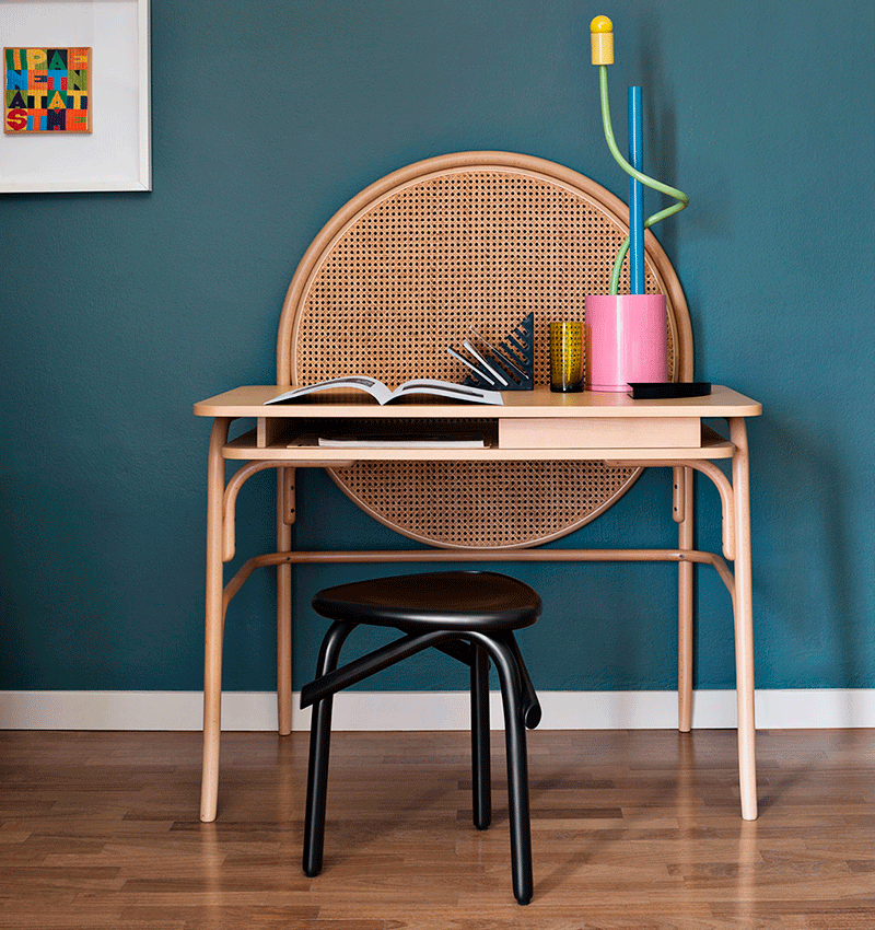 Mesa de escritorio Gebrüder Thonet Allegory