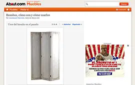 Biombos, cómo son y cómo usarlos en About.com
