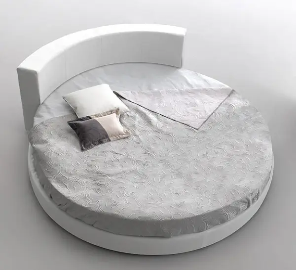 Cama Piel Adventure Redonda