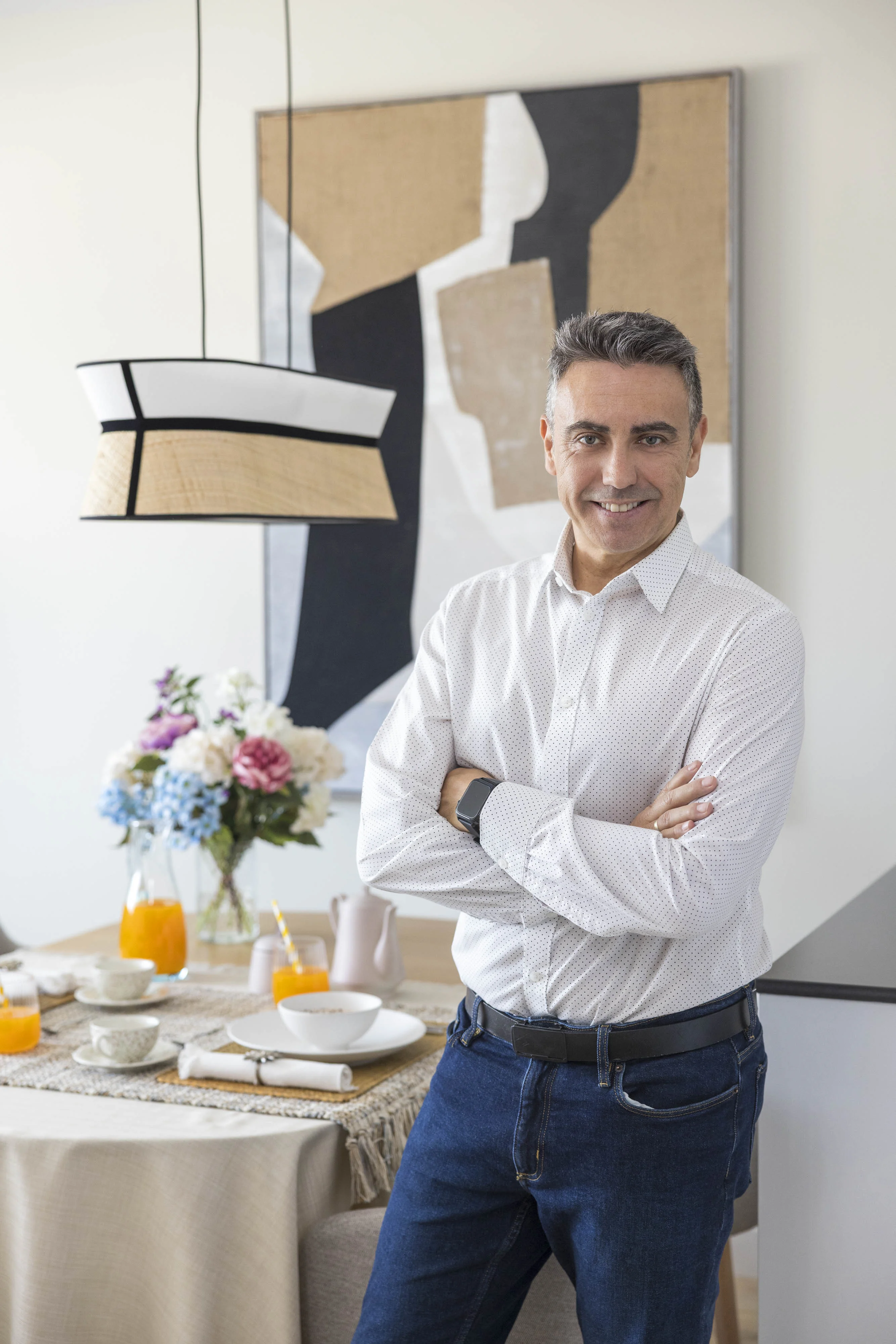 Alberto Torres, interiorista y cofundador de PortobelloStreet