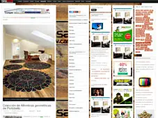 Colección de alfombras geométricas de Portobello
