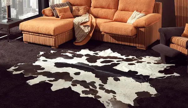 Alfombra Piel Vaca Salvaje