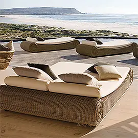 Cama exterior chill out