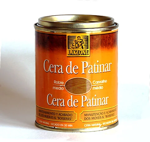 Cera de Patinar para el Mantenimiento y Acabado de los Muebles