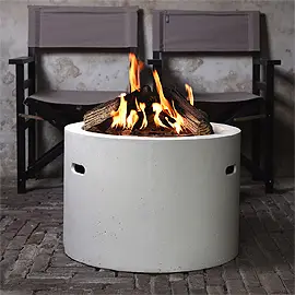 Muebles con chimenea