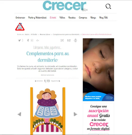 Complementos para su dormitorio con Portobello
