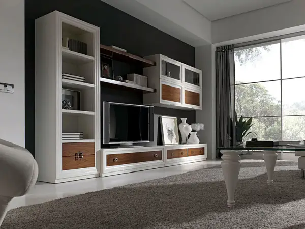 Salón Penélope Lacado en Blanco