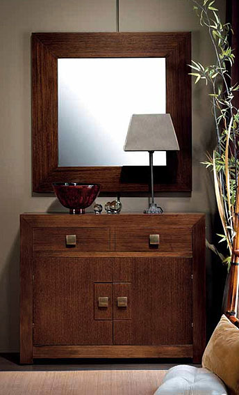 Consola Roble 2 Puertas