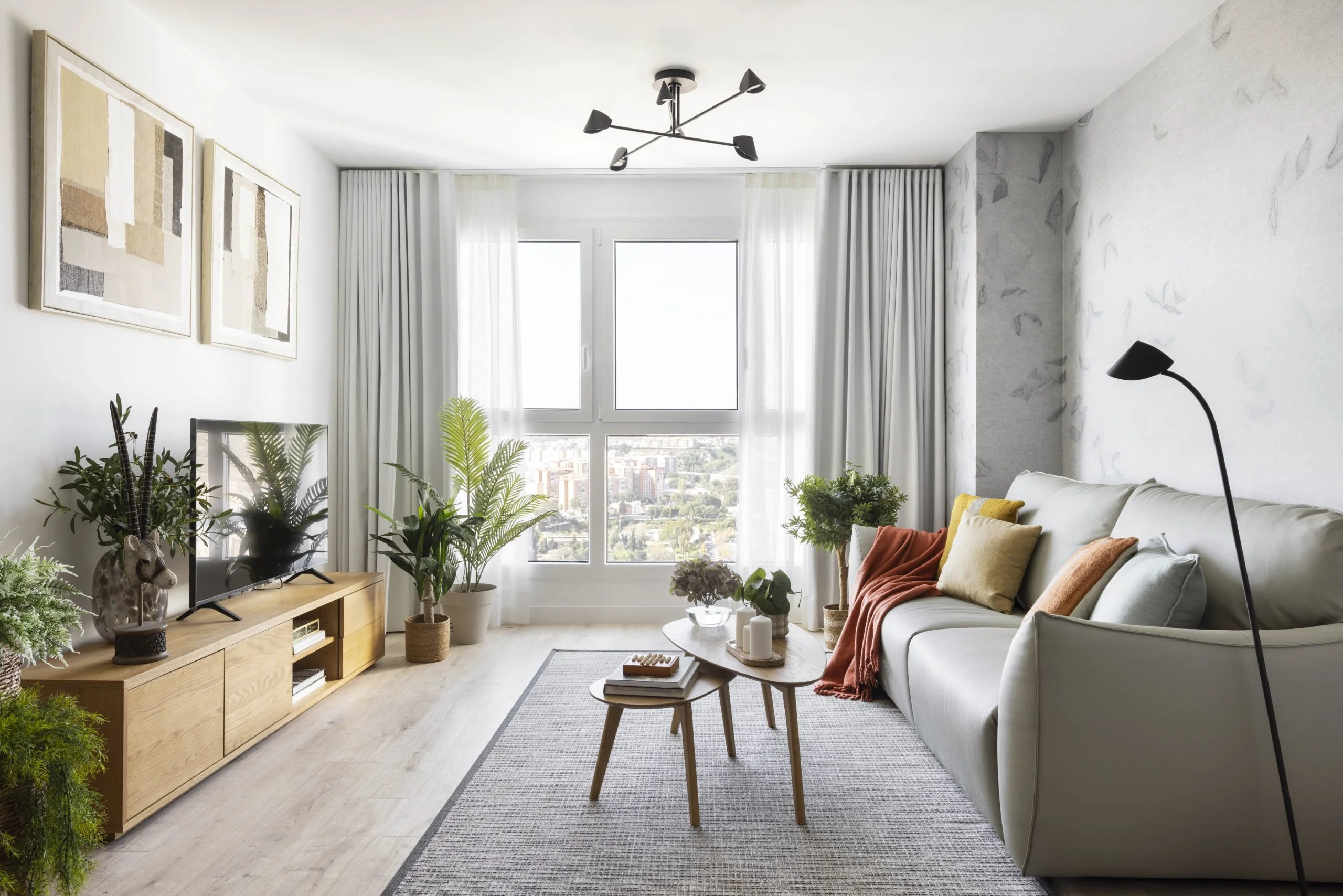 Cortina con visillo en PortobelloStreet.es