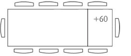 Mesa Comedor Riviera Extensible