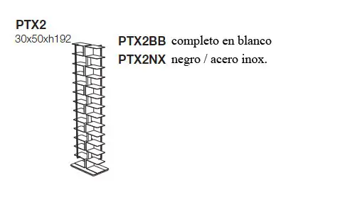 Librería doble X2 Ptolomeo