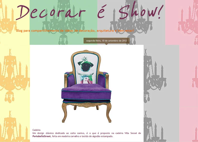 Decoración barroca en decorareshow.blogspot.com.es