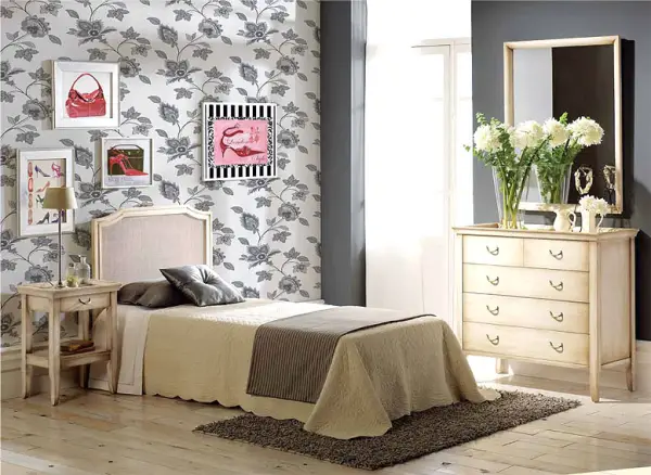 Dormitorio Francés con rejilla