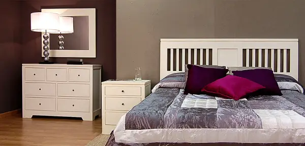Dormitorio Lombok blanco