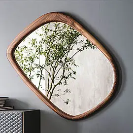 Espejos de madera