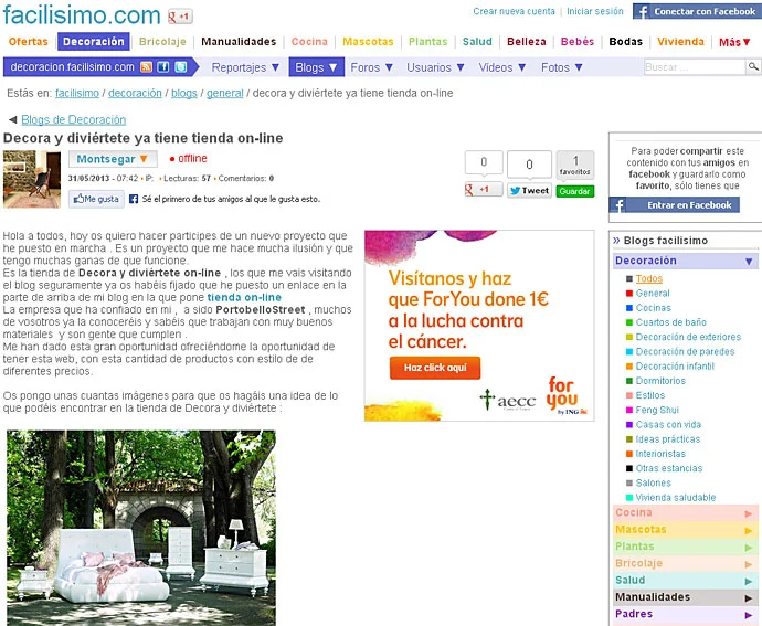 Decora y diviértete con Portobello en facilisimo.com