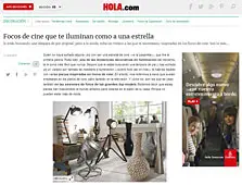 Focos de cine con Portobello en hola.com