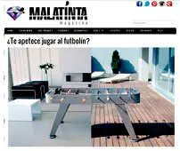 Portobello da juego con sus futbolines de diseño