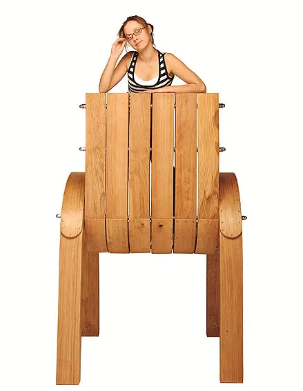 Giant Chair de Tom Raffield