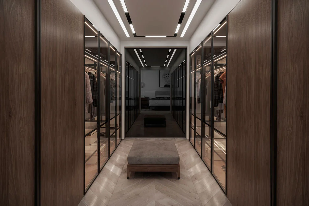 habitacion del panico vestidor