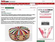 El nuevo estilo étnico con portobello en hola.com