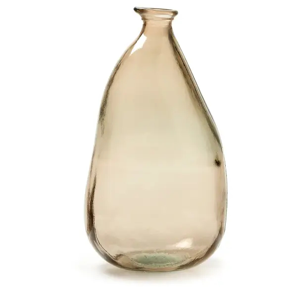 Jarrón cristal marrón Dahl