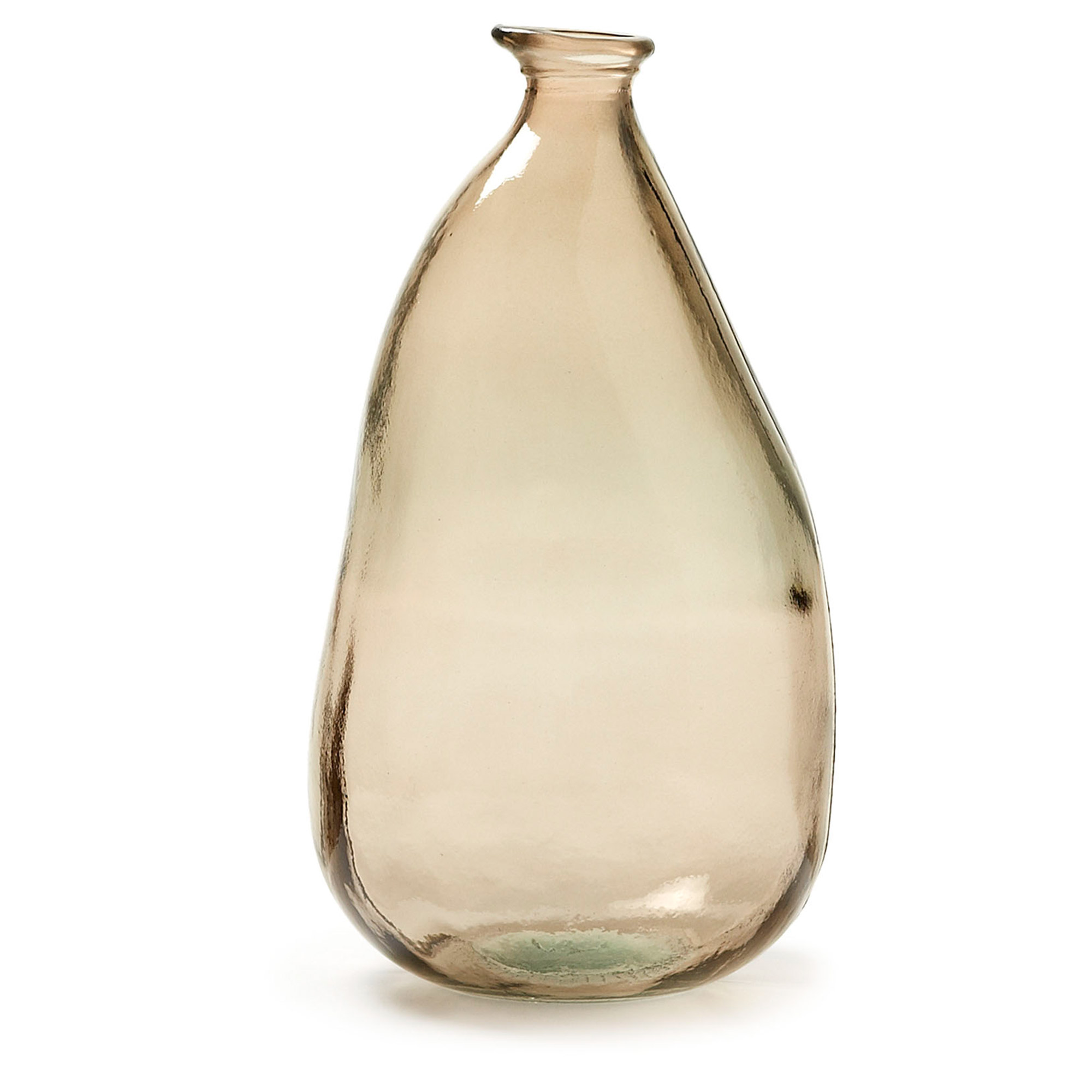Jarrón cristal marrón Dahl