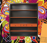 Librería vintage Cool
