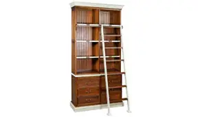 Librería con escalera vintage Poitier