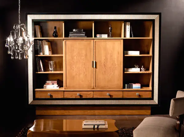 Librería Mueble Tv puertas correderas