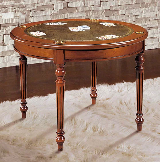 Mesa de juego redonda