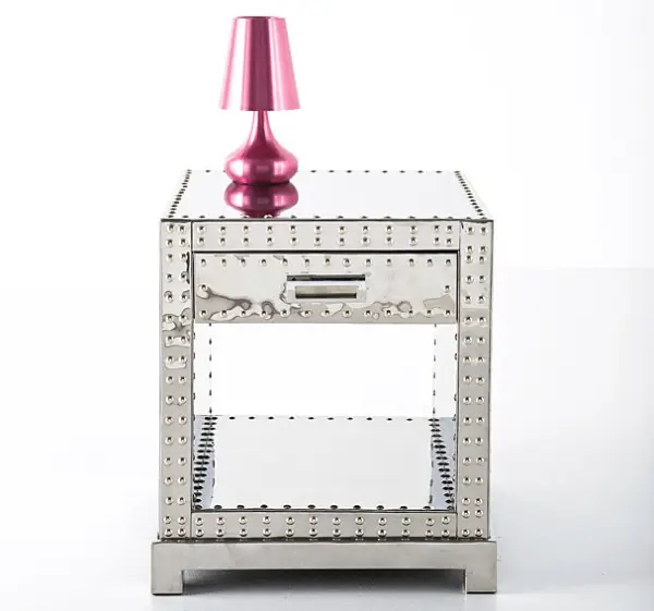 Mesa auxiliar aluminio Las Vegas