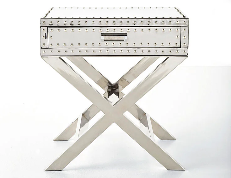 Mesa de rincón aluminio Las Vegas