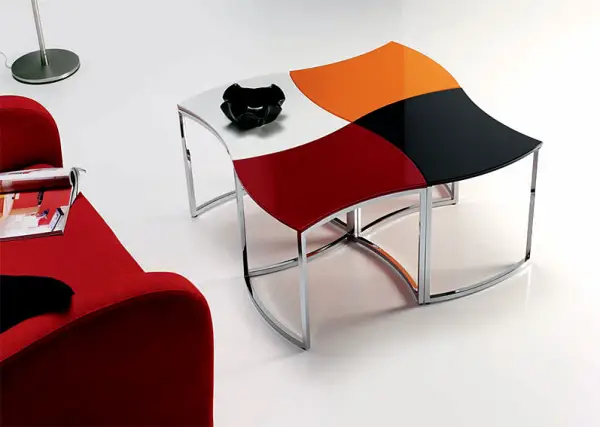 Mesa de Centro Dominó