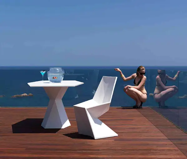 Mesa Centro Jardín Vertex